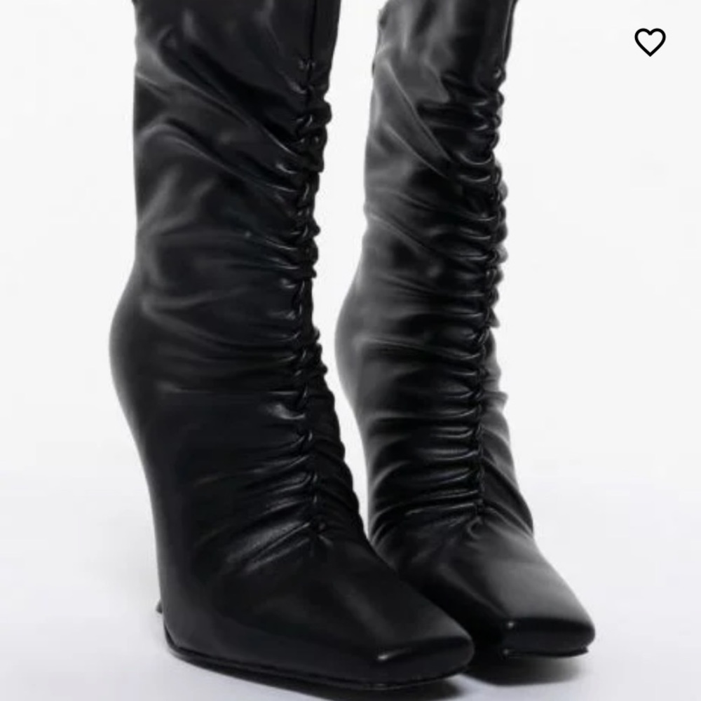 ❌❌SOLD❌❌SOLD❌❌NWB🔥Azalea Wang Crazy In Love Stiletto Booties🔥 - Picture 3 of 9
